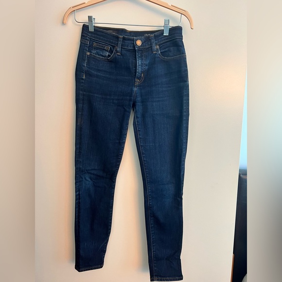 JCrew Mid Rise Toothpick Jeans - Picture 5 of 12
